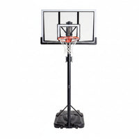 90061 Portable Basketball System, 52 Inch Shatterproof Backboard,Black