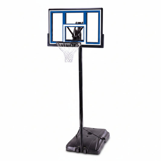 1531 Portable Basketball System, 48 Inch Shatterproof Backboard