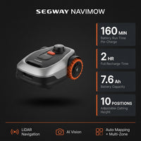 I215 8.6 In. Robot Lawn Mower (1/2 Acre) Lidar + Vision, Auto Mapping, App Control, Multi-Zone, AI Obstacle Avoidance — Results & Stats