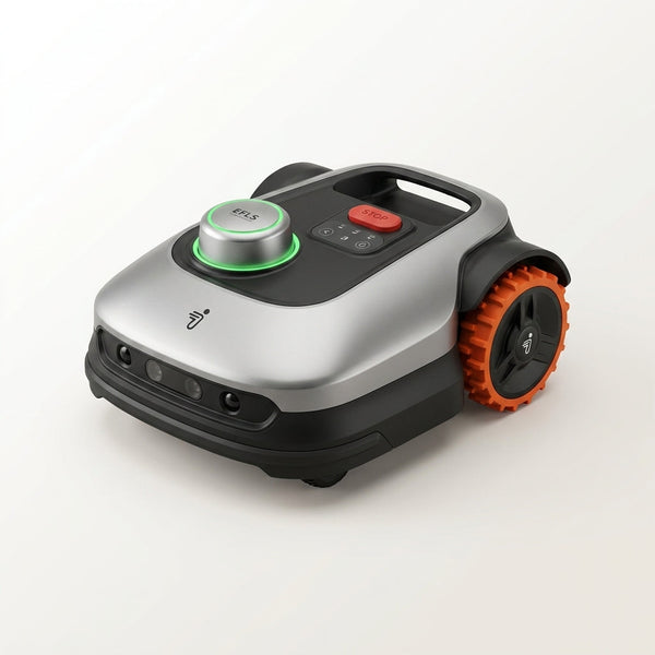 I215 8.6 In. Robot Lawn Mower (1/2 Acre) Lidar + Vision, Auto Mapping, App Control, Multi-Zone, AI Obstacle Avoidance — Studio Shot